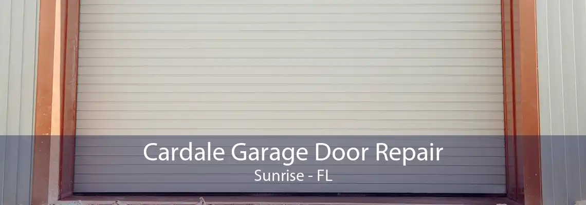 Cardale Garage Door Repair Sunrise - FL