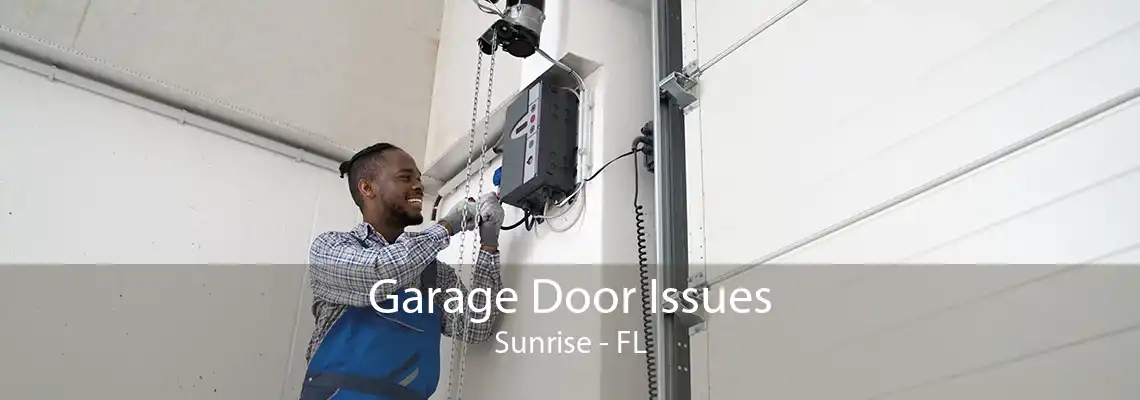 Garage Door Issues Sunrise - FL