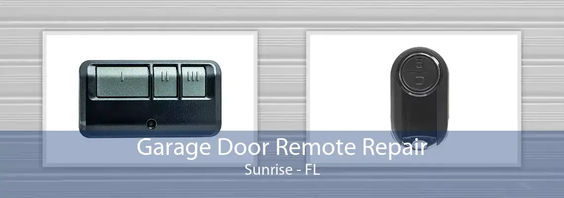 Garage Door Remote Repair Sunrise - FL