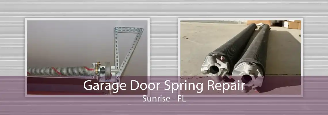 Garage Door Spring Repair Sunrise - FL