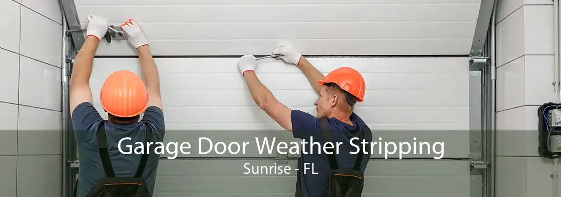 Garage Door Weather Stripping Sunrise - FL