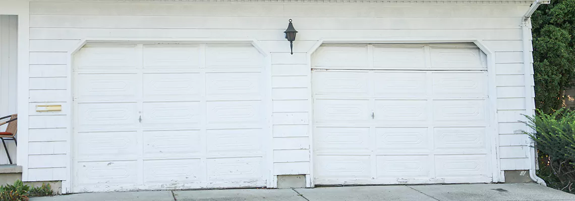 Roller Garage Door Dropped Down Replacement in Sunrise, FL