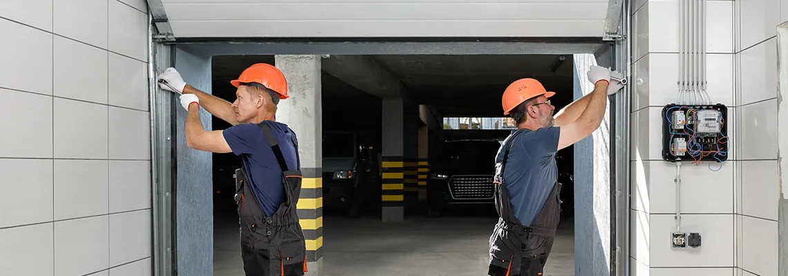 Wooden Garage Door Frame Repair in Sunrise, Florida