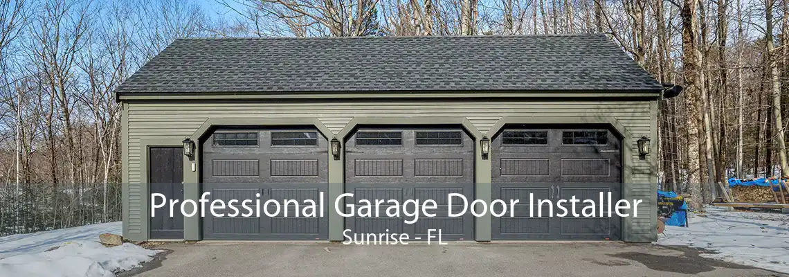 Professional Garage Door Installer Sunrise - FL