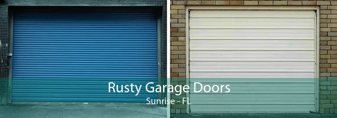 Rusty Garage Doors Sunrise - FL